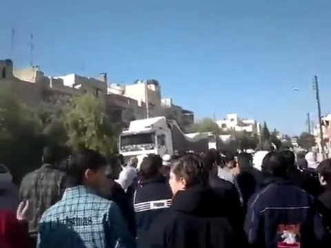 فري برس حماة مظاهرات التعاونية جمعة المنطقة العازلة 2 12 2011