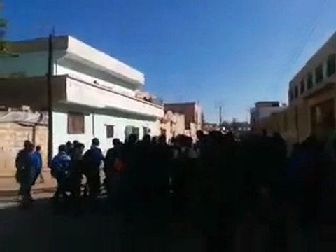 فري برس كناكر ريف دمشق مظاهرة طلابية 4 12 2011