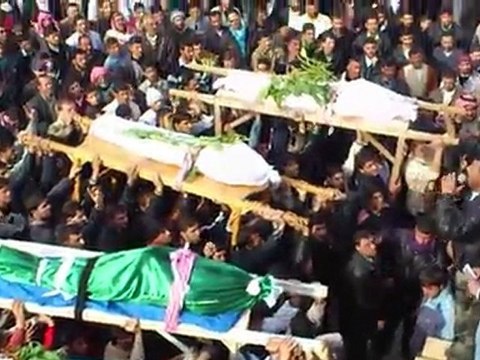 فري برس حمص دير بعلبة زفاف قوافل الشهداء 5 12 2011