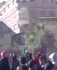 فري برس   مظاهرة طلابية لطالبات كفربطنا الاحرار 5 12 2011