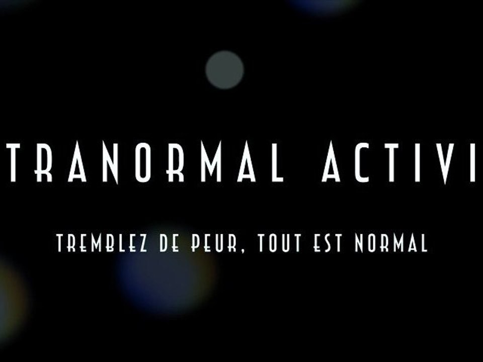 Ultranormal Activity (bande annonce - parodie) par le SDLE