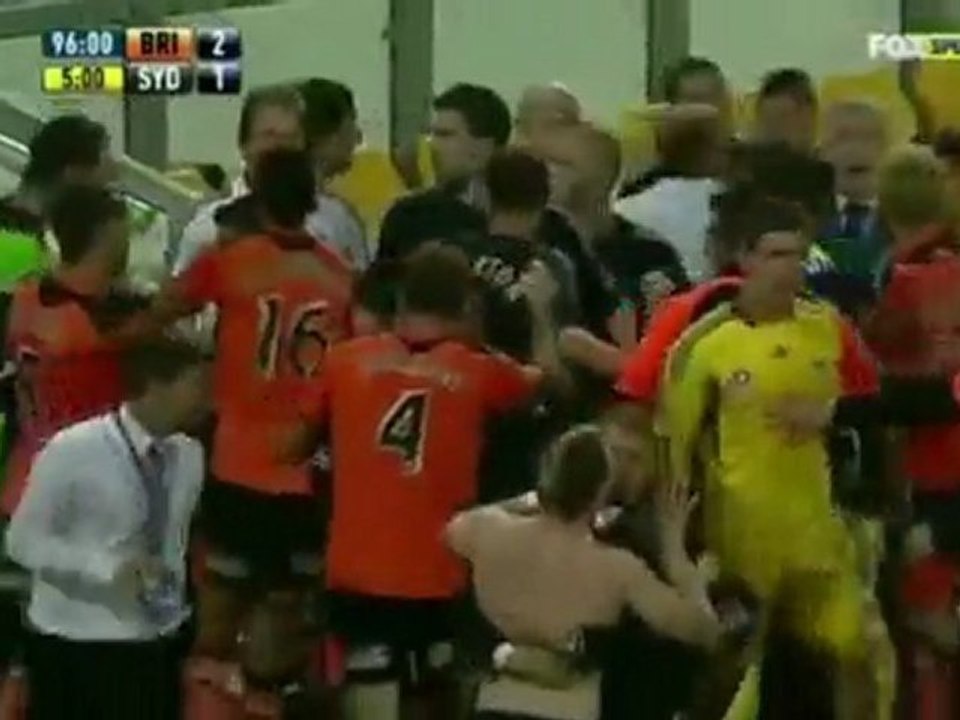 Batalla campal en Australia