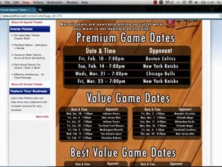 Buy Toronto Raptors Tickets Online - Pickfun Tutorial