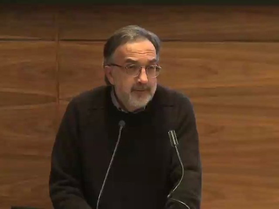Autosital - Discours de Sergio Marchionne à l'Université du Michigan (2/3)