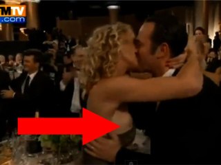 Le oops d'Alexandra Lamy  au golden globes