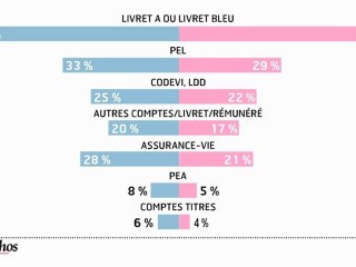 Infographie : Les Français et leur épargne