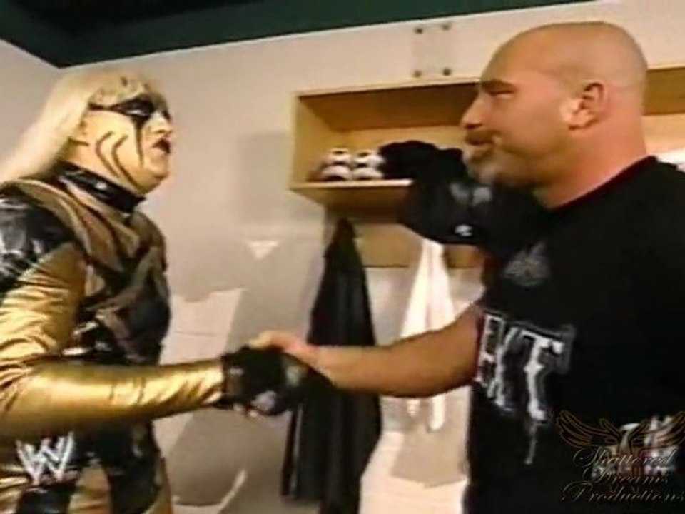 Goldust Welcomes Goldberg - Raw - 4/14/03