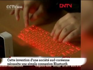 Un clavier virtuel à connecter à son smartphone ou sa tablette