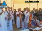 Insolite: mariage kurde traditionnel célébré à la mitrailleu