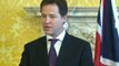 Nick Clegg condemns 'illegal Israeli settlements'