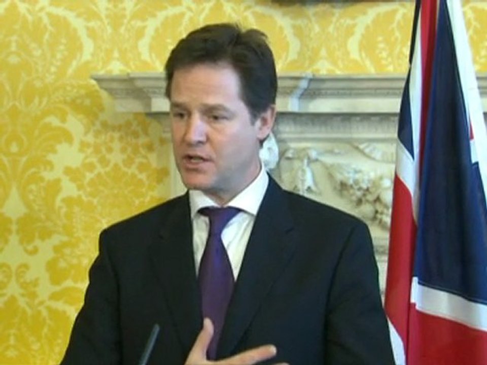 Nick Clegg condemns 'illegal Israeli settlements'
