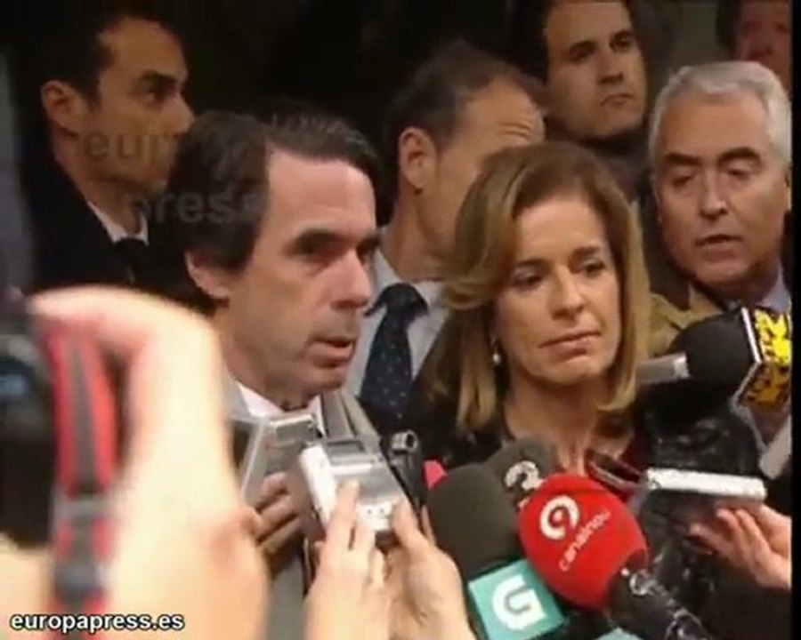 Aznar: "No puedo explicar mi vida sin Fraga"