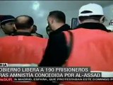 Siria: Gobierno libera a 190 prisioneros