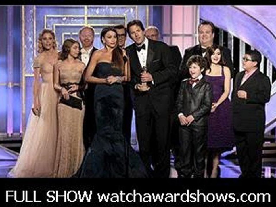 Sofia Vergara and Modern Family 69th Golden Globe Awards 2012