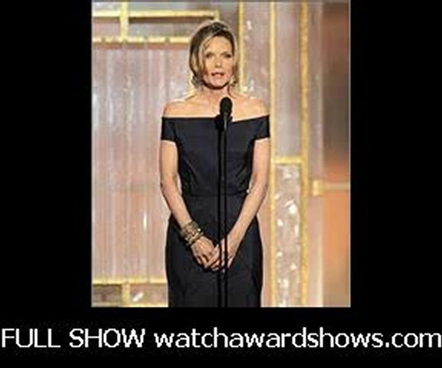 Michelle Pfeiffer introduce 69th Golden Globe Awards 2012
