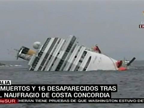 Aún buscan a 16 desaparecidos durante el naufragio en Italia