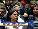 M. Corina Machado se enfrenta a Chávez en discurso y asegura que expropiaciones son un 