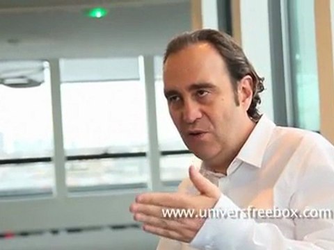Interview de Xavier Niels sur Univers Freebox
