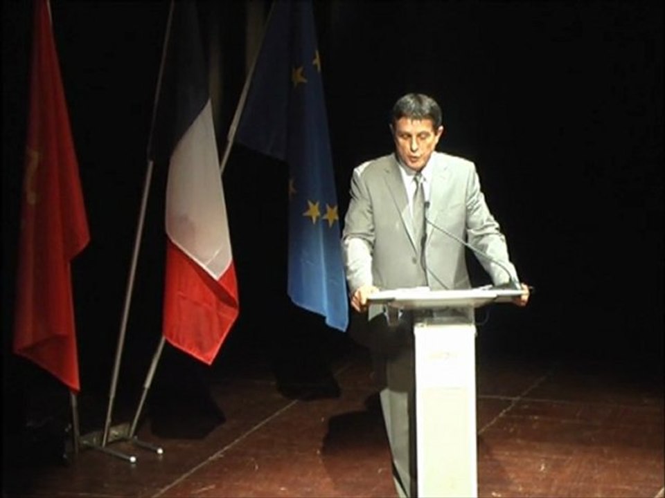 Cérémonie des voeux 2012 - M. Frédéric Lacas Maire de Sérignan - Samedi 14 janvier