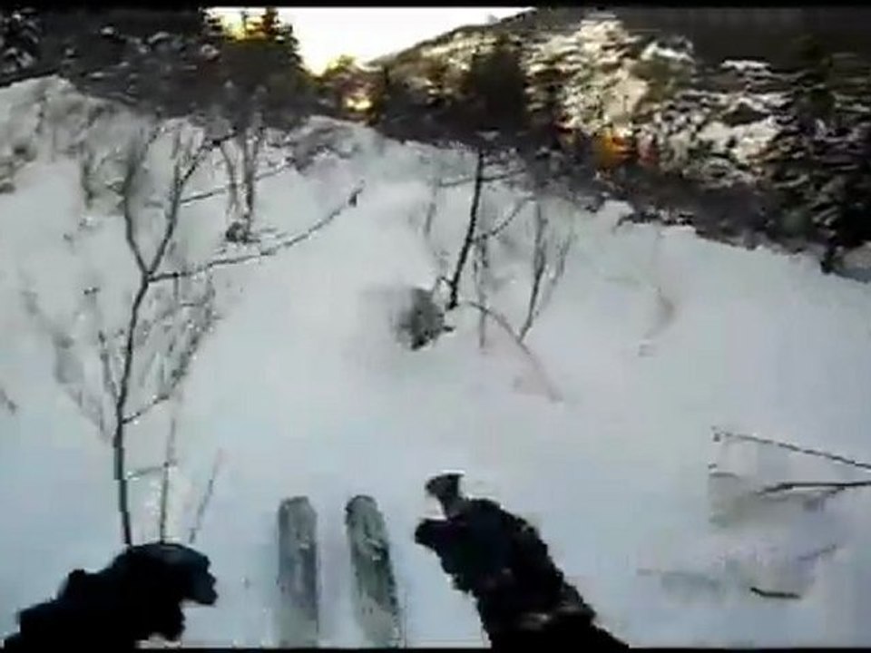 Rémi Jentellet - ski freeride et backountry décembre 2011