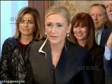 Cifuentes promete garantizar la convivencia en Madrid