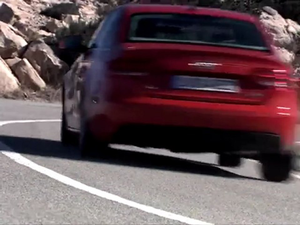 Audi A4 en movimiento