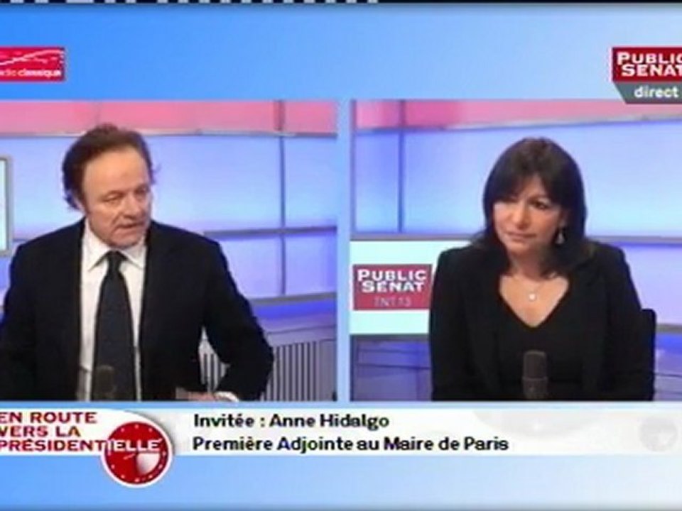 Anne Hidalgo : "M. Fillon n'a pas autre chose à faire que de venir s'occuper des berges de Seine?"