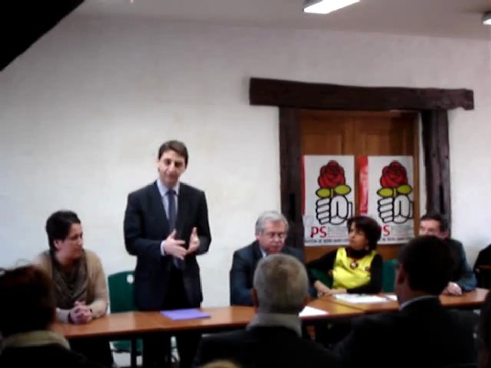 Aulnay-sous-Bois : discours Daniel Goldberg 10é circonscription législatives 2012 16/01