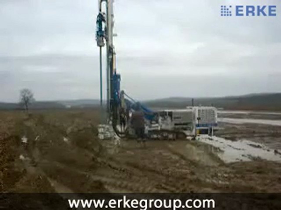 ERKE Dış Ticaret ltd., Soilmec SM-14 Jet Grouting Application