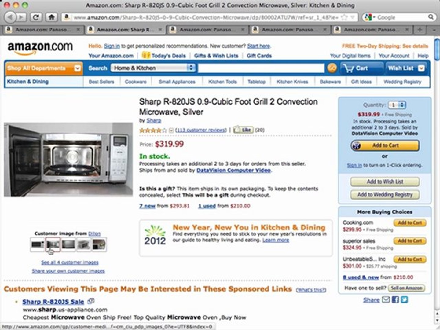 Best Countertop Microwave Sharp R 820js Convection Microwave