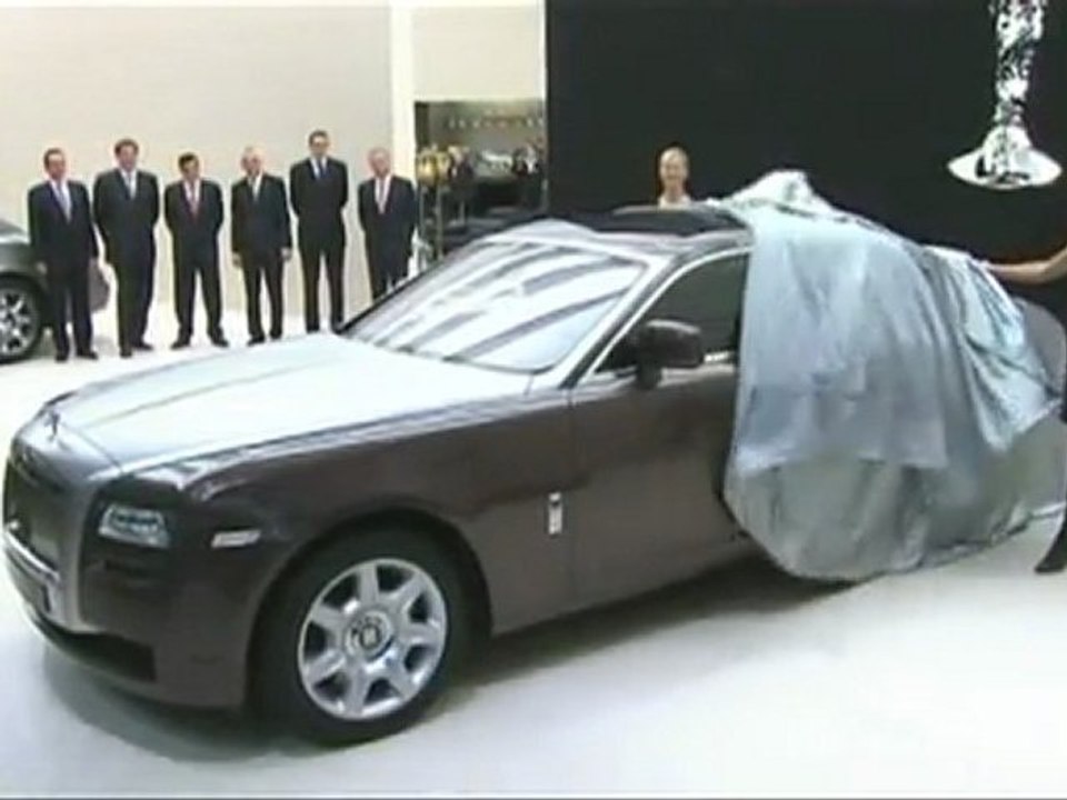 Rolls Royce Ghost en frankfurt 2009