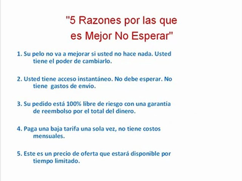 Cura para evitar la caida del cabello - Tratamiento - Milagro para el cabello - Como hacer crecer el cabello