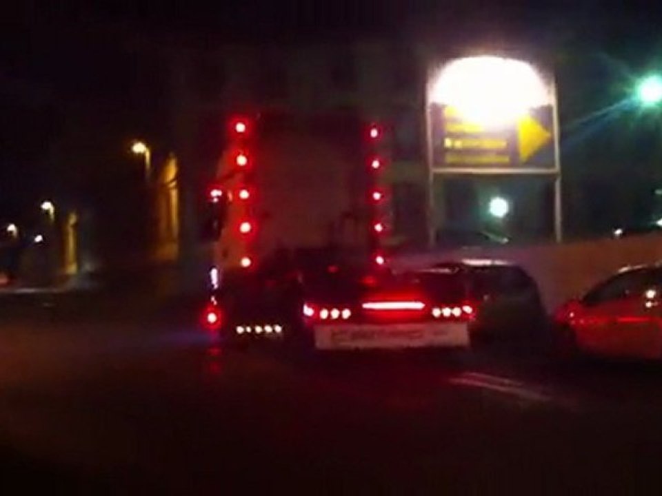 scania 144 530 V8 echappement libre