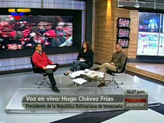 Download Video: (VIDEO) Programa Especial Misión Cumplida 2011 Contacto telefónico con el presidente Hugo Chavez 15.01.2012  1/3