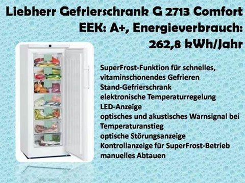 TOP 10 liebherr gefrierschrank zu kaufen