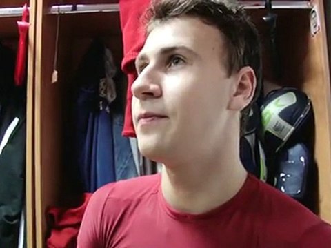 Артём Воронин после игры с к.Сибирь 16.01.12.