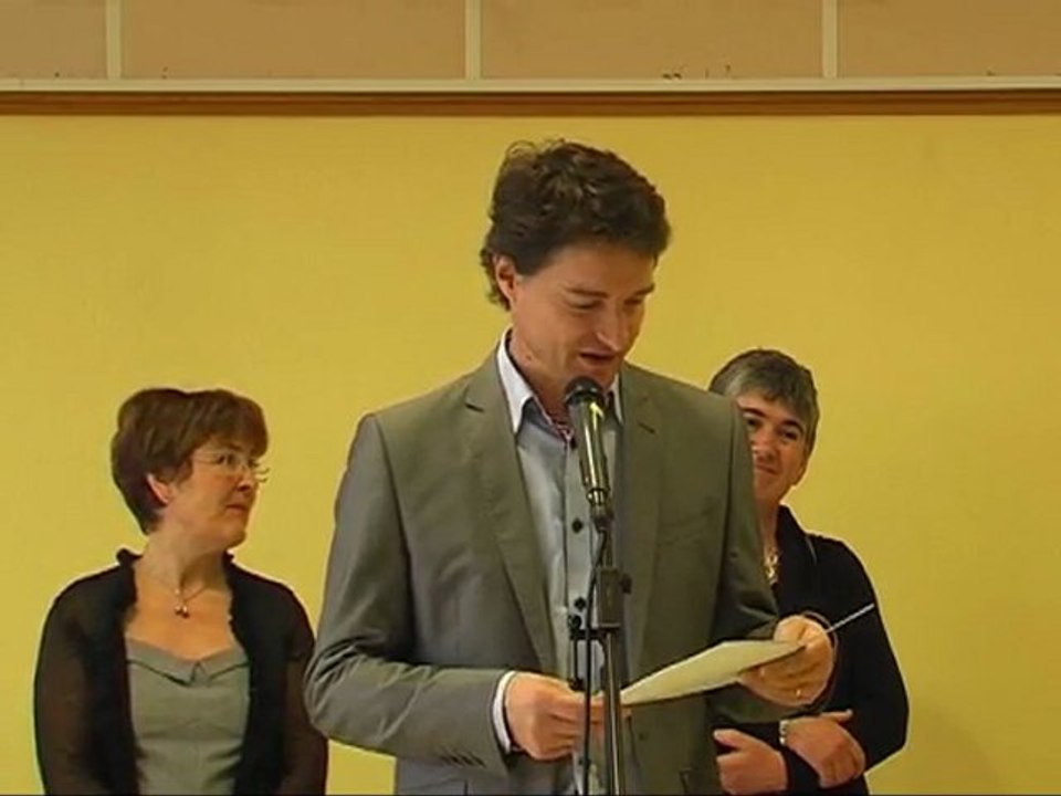 Cérémonie des Voeux 2012 à St Aaron par Thierry GAUVRIT