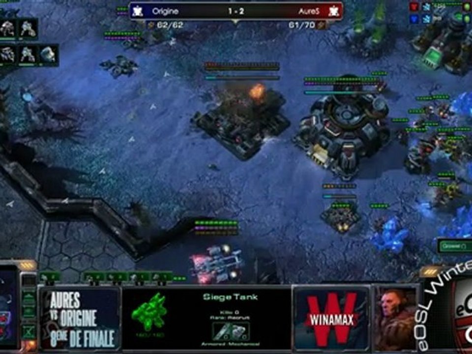 8ème de finale - AureS vs Origine- match 4 - eOSL Winter'12