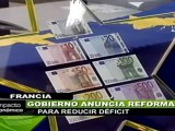 Francia anuncia medidas para reducir el déficit