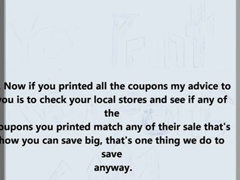 Couponing Info