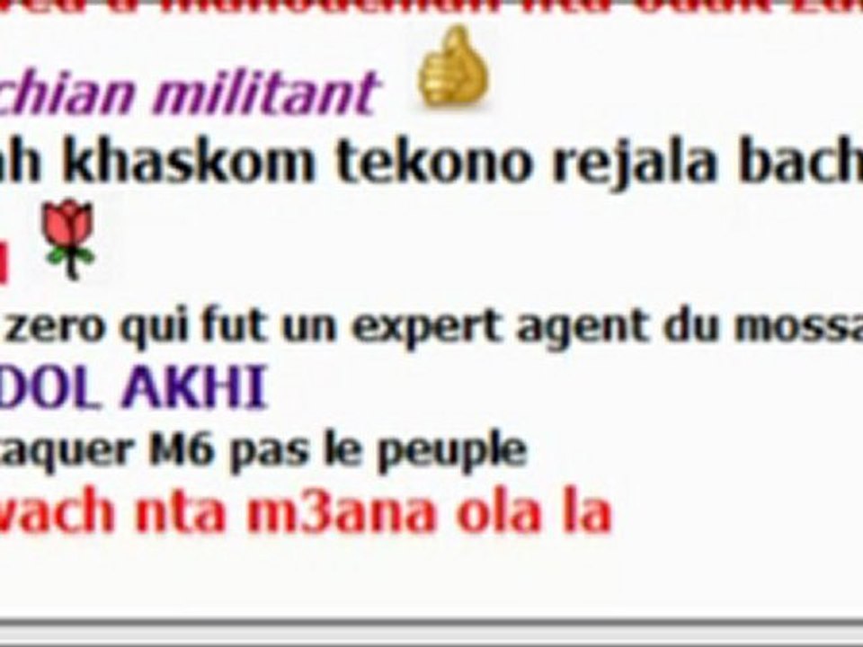 les points des vus des Marocains,libres!