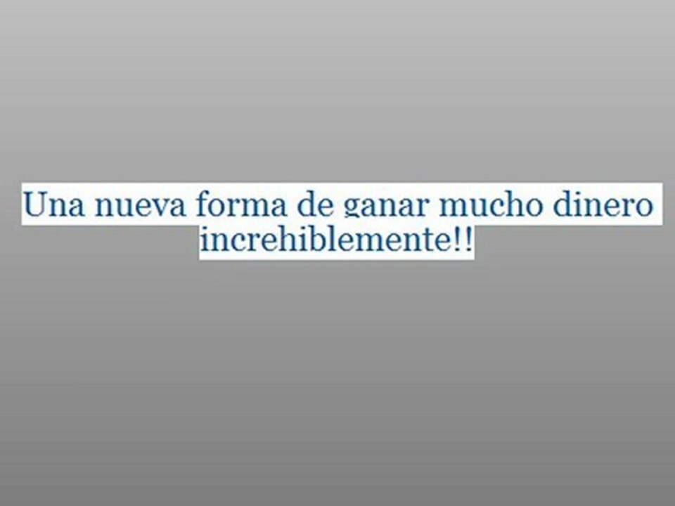 ganar dinero