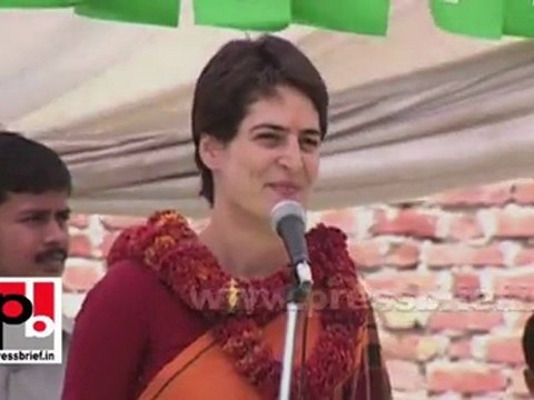 Priyanka Gandhi Election Campaigns in U.P, Part 36