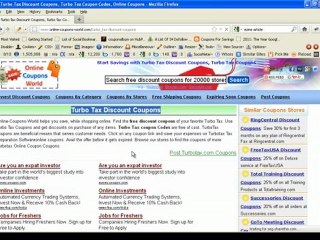 Turbo Tax Discount Coupons