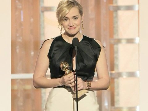 Titanic' Star Kate Winslet Grabs Golden Globe For TV - Hollywood News