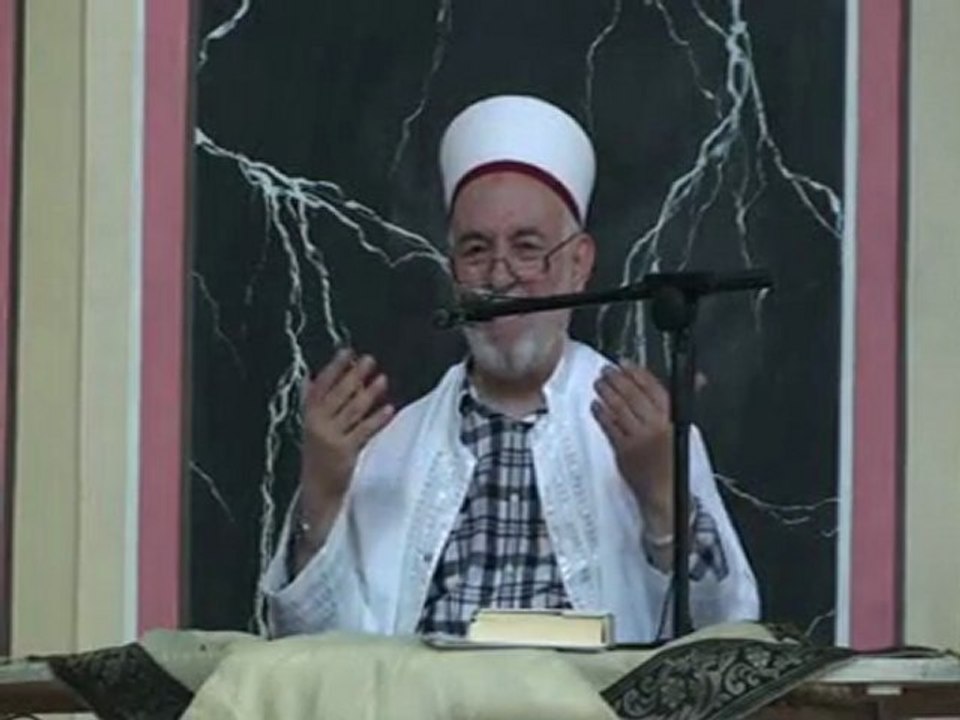 Emekli Vaiz Necati Tosun Hoca’nın 10 Ağustos 2011 Kasımpaşa Camii Kebir vaazı 4. Bölüm