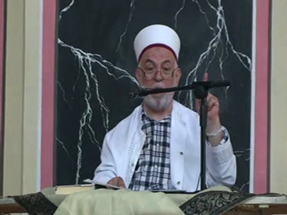 Emekli Vaiz Necati Tosun Hoca’nın 10 Ağustos 2011 Kasımpaşa Camii Kebir vaazı 3. Bölüm