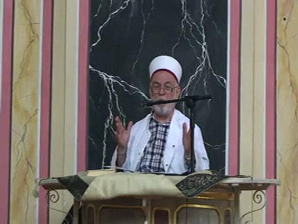 Emekli Vaiz Necati Tosun Hoca’nın 10 Ağustos 2011 Kasımpaşa Camii Kebir vaazı 1. Bölüm