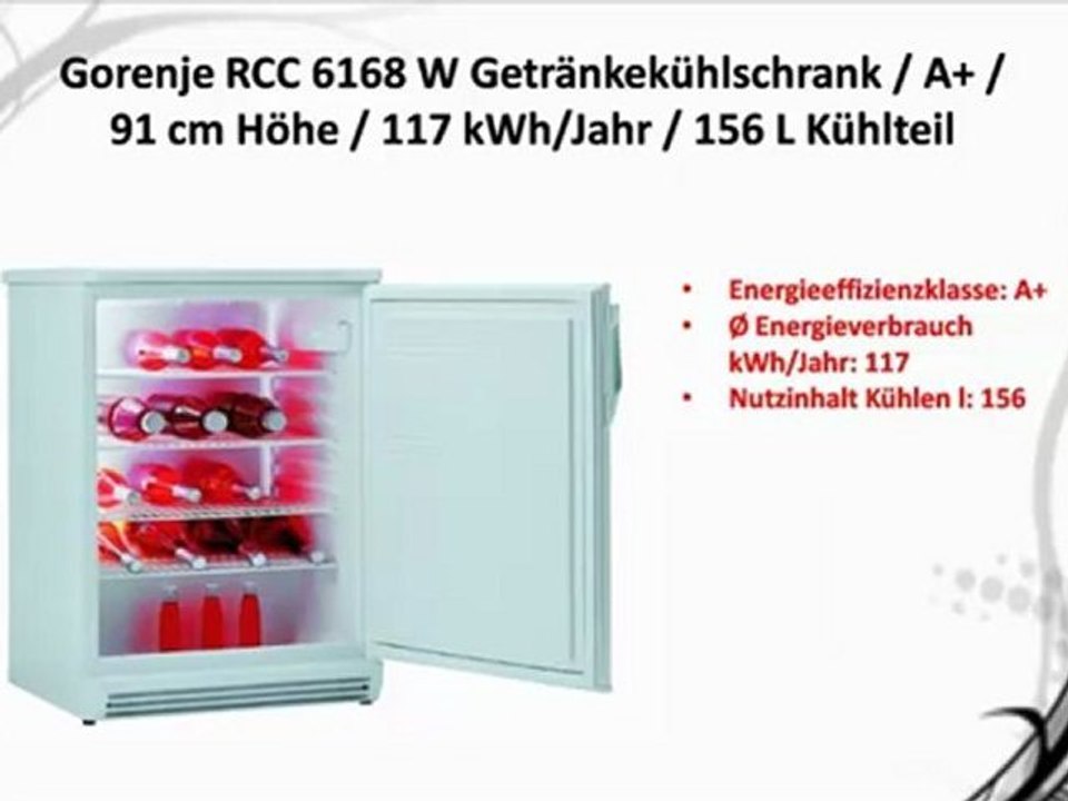 TOP 10 Getränkekühlschrank zu kaufen
