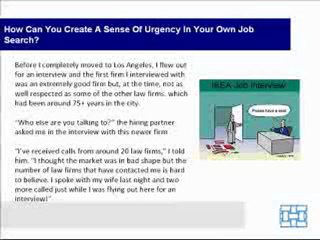 Create A Sense Of Urgency